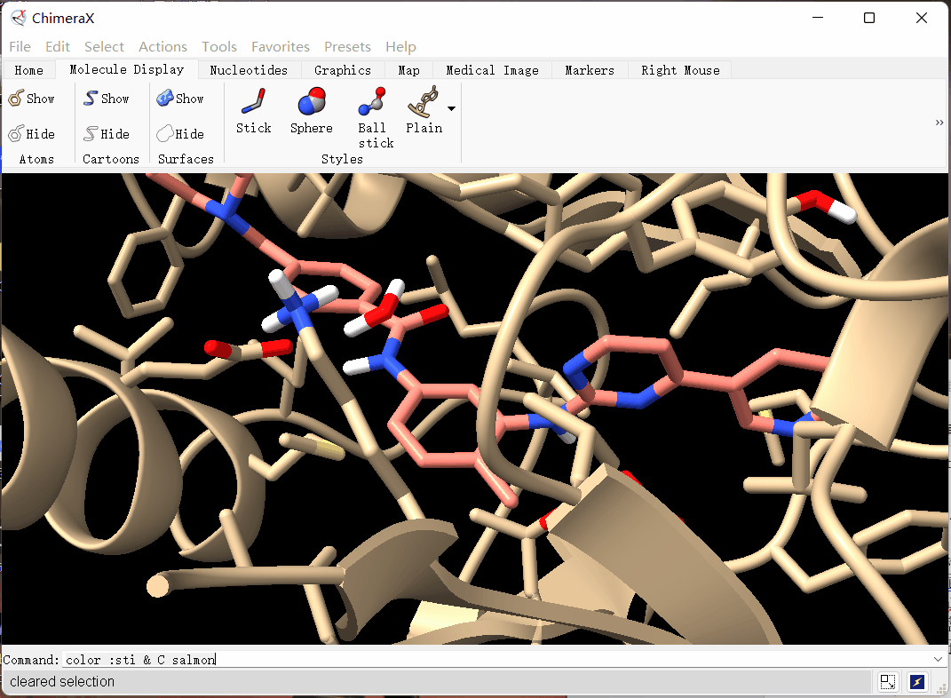 chimerax 生物计算可视化和信息